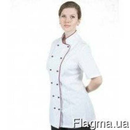 Китель повара женский, униформа для кухни