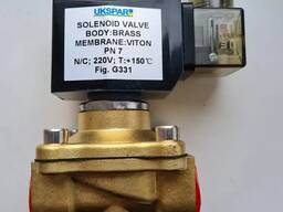 Клапан електромагнітний для води Ду40 (1 1/2) NC