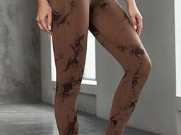 Класні безшовні спортивні легінси пуш-ап 5 кольорів