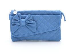 Клатч сумка 80012 blue. Экокожа