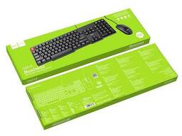Клавиатура и мышка набор HOCO Business keyboard and mouse set (RU/ENG раскладка, 104. ..