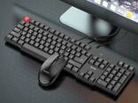 Клавиатура и мышка набор HOCO Business keyboard and mouse set (RU/ENG раскладка, 104. .. - фото 3