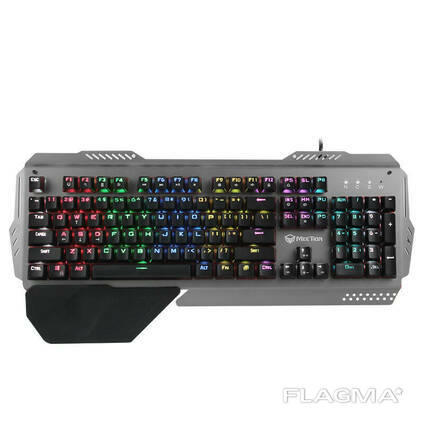 Клавиатура игровая Meetion Gaming RGB Backlit MK-20, черно-серая ...