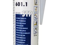 Клей-герметик Kleiberit STP 601.1 для монтажу дзеркала та стінових панелей, білий