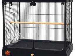 Клетка для малых и средних птиц Golden CAGE, В6001 эмаль, черная