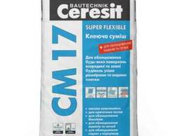 Клей для плитки Ceresit CM-17, 25кг
