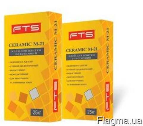 Клей для плитки еластичний Ceramic M-21
