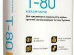 Клей для плитки Siltek T-80, 25кг