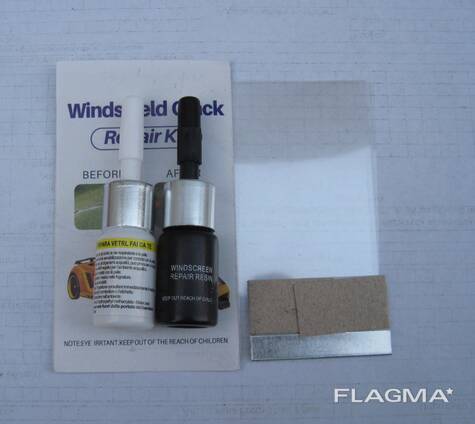 Клей для ремонту тріщин лобового скла 2 шт