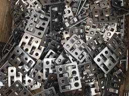 Кліпса монтажна для терасної дошки підсилена, нержавійка