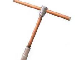 Ключ КЗД-2 для відкриття нижнього зливу з/д-цистерн