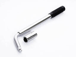 Ключ колёсный Г-образный телескопический 17х19 340–500мм СИЛА