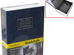 Книжка сейф на ключе, металл, английский словарь, Книга