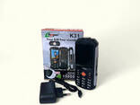 Кнопочный мобильный телефон на 4 сим карты AIEK Hope K31 Black - фото 3
