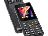 Кнопочный мобильный телефон на 4 сим карты AIEK s-mobile S73 Black - фото 3