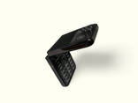 Кнопочный мобильный телефон раскладушка AIEK I15 Max на 4 сим карты Black - фото 1