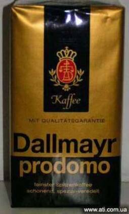 Кофе Dallmayr prodomo в зернах