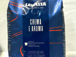 Кофе в зернах Lavazza Crema e Aroma 1 кг в синей пачке (Италия)