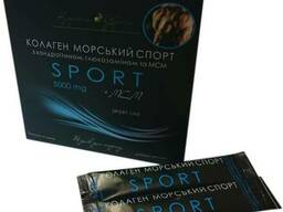 Коллаген морской рыбный Спорт с хондроитином, глюкозамином. .