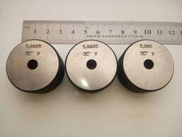 Кольца установочные измерительные Д6 для поверки нутромеров калибровка УкрЦСМ