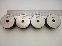 Кольца установочные измерительные Д7 для поверки нутромеров калибровка УкрЦСМ