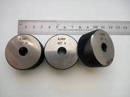 Кольца установочные измерительные Д9 для поверки нутромеров калибровка УкрЦСМ