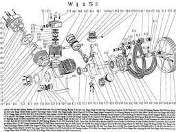 Шатун компрессора W115