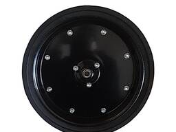 Колесо глибини 4,5"x16" (115х406 мм) в зборі (диски метал пластик)