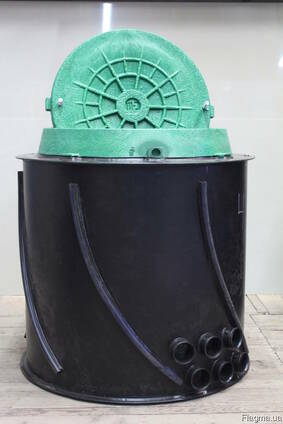 Колодцы полимерные безлотковые.