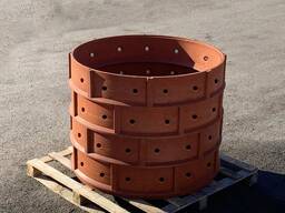 Полимерные колодцы VULKAN 1000мм; 25 тонн (ціна вказана за один елемент h - 200 mm)