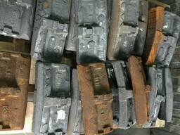 Колодка тормозная гребневая на локомотивы