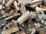 Колотые дрова дуб сосна акация берёза обзел торфобрикет - фото 2