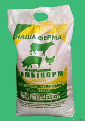 Комбикорм для бройлеров ТМ «Наша Ферма»