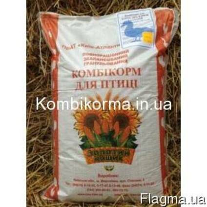 Комбикорм для уток и гусей Золотий кошик