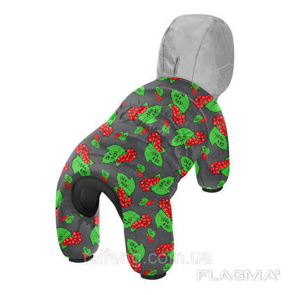 Комбинезон для собак Waudog Clothes Калина M35 Разноцветный (5436-0228)