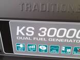 Комбінований генератор (газ-бензин) Konner&amp;Sohnen KS 3000 G - фото 2