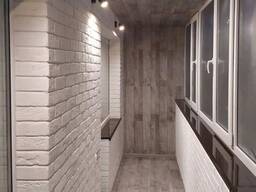 Комплексный ремонт лоджий, балконов под ключ