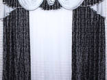 Комплект ламбрекен со шторами на карниз 3м. код 134лш044 - фото 3