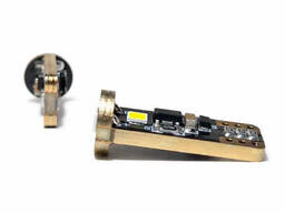 Комплект LED ламп StarLight Vision W5W (T10) K36 6000K 12/24V — Кристальне світло 360°...