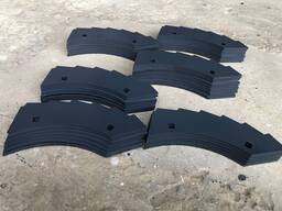 Комплект, накладок, відбійного, бітера, Claas, Lexion, 508434, 0005084340, 508434.0,