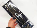 Комплект шина 20см + 2 цепи Krafftec 8 шаг 1/4 47 зубьев для аккумуляторной пилы - фото 3