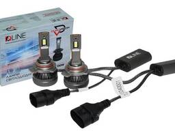 Комплект світлодіодних ламп QLine DualVision HIR2 (9012) 65W Canbus 6000K 12V