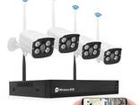 Комплект видеонаблюдения на 4 камеры NVR KIT 601 WiFi 4CH с регистратором - photo 1