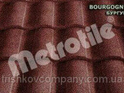 Композитная черепица Metrotile Roman (роман) Bourgogne