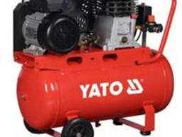 Компресор мережевий професійний YATO 230 В, 2.2 кВт, тиск ≤ 8 Bar, под. повітря-199. ..