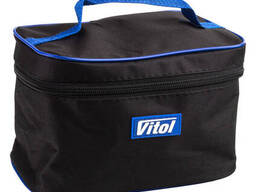 Компрессор автомобильный ViTOL K-22 100psi/14Amp/37л/Фонарь/Автостоп
