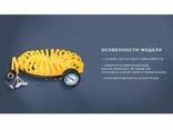 Компрессор "Вулкан" КА-В12122 150psi/25Amp/90л/клеммы/шланг 7,5м с дефлятором/фонарь/2. .. - фото 3