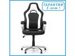 Компьютерное детское кресло Barsky SD-16 Sportdrive Game Black/Whit, черный /. ..