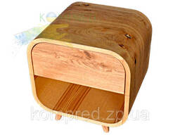 Консольный столик Миднайт (массив дуба) 500х400х500мм Kompred OL916/1