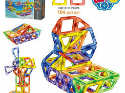 Магнитный конструктор водный транспорт Limo Toy, 103 детали (LT1004)